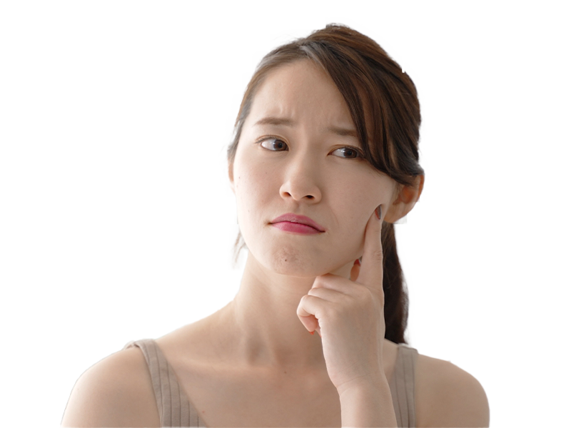 ニキビでこんなお悩みありませんか?