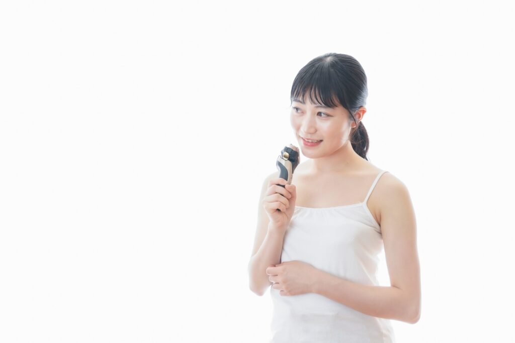 自己処理が減り、肌への刺激が少なくなる