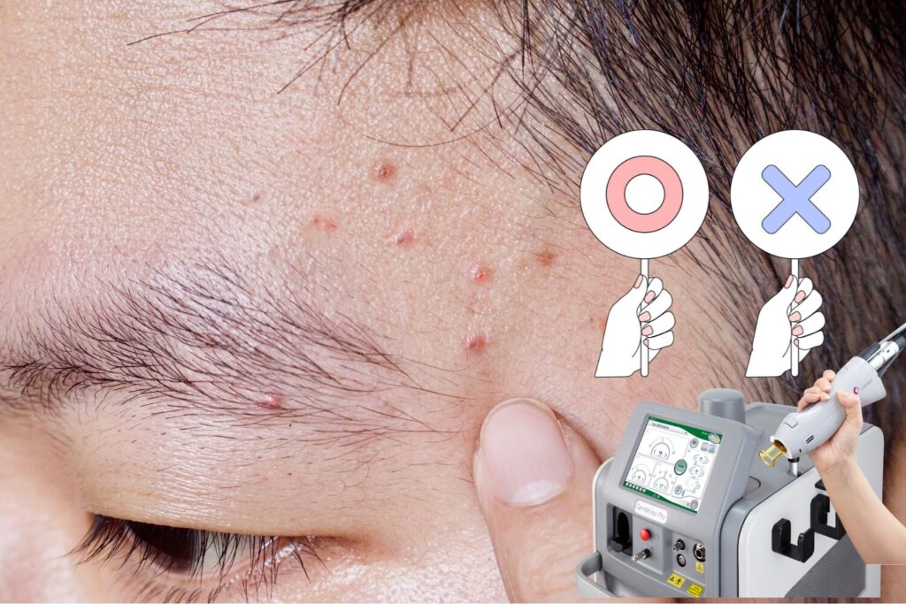ニキビがあっても医療脱毛はできる！ニキビ肌への効果と注意点