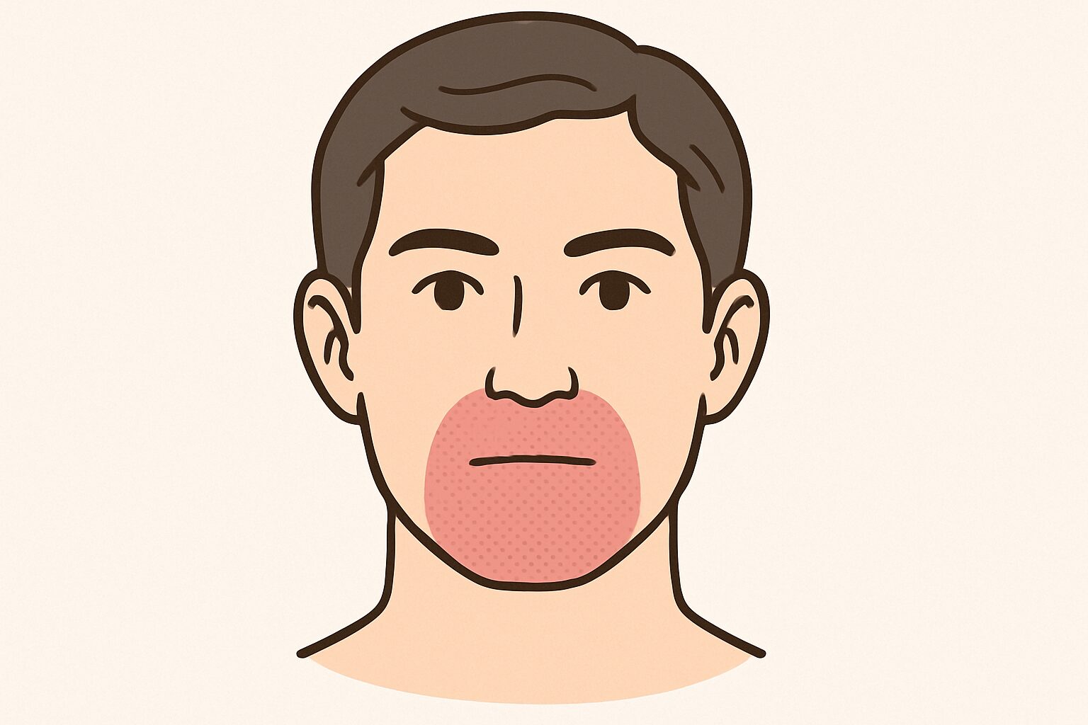 ヒゲ脱毛範囲