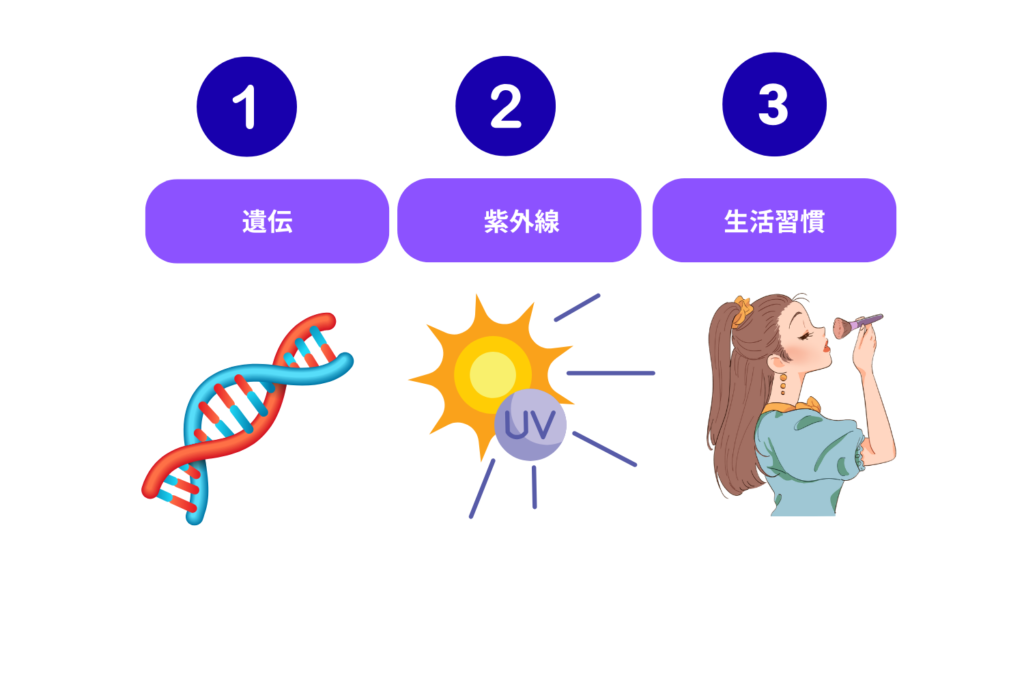 そばかすの原因を徹底解説:遺伝・紫外線・生活習慣の関与