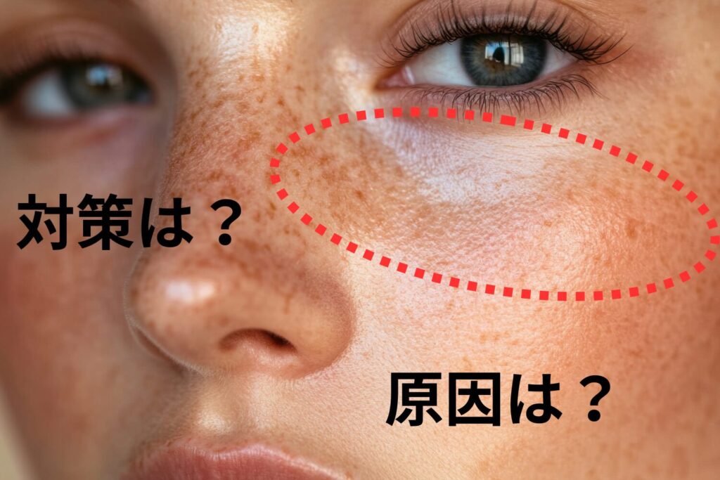 そばかすの原因を徹底解説｜遺伝・紫外線・生活習慣からわかる正...