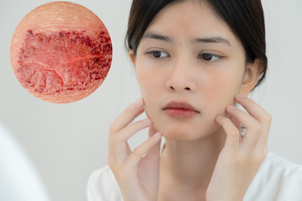 シミ取りレーザー後にかさぶたにならないのは失敗？黒いままの原...