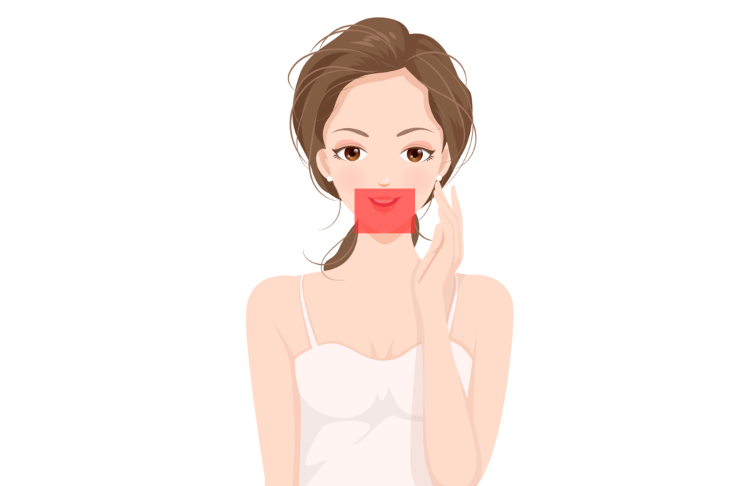 顎・フェイスラインの特徴