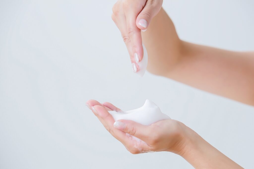 肌を清潔に保つ