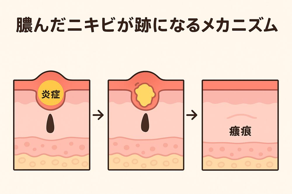放置すると悪化や跡の原因になる理由