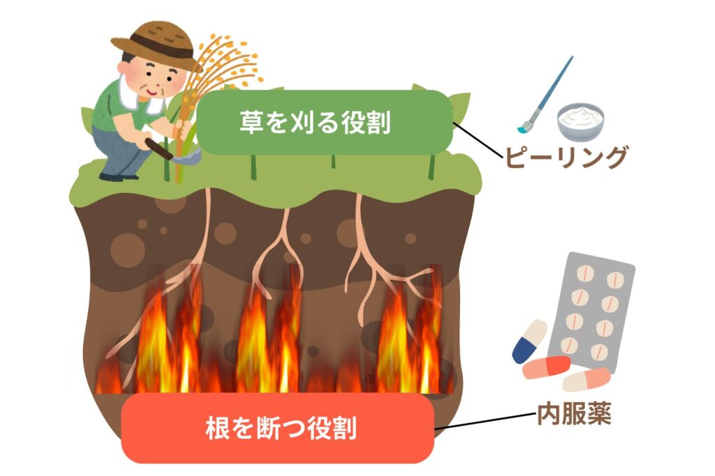 内服薬の組み合わせ術