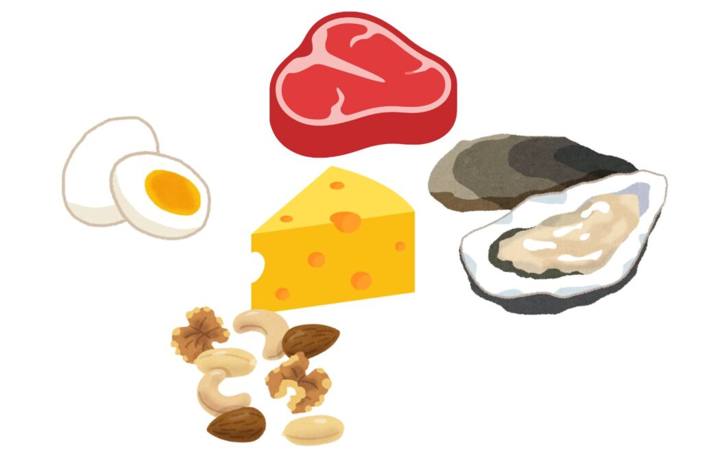 亜鉛を含む食べ物