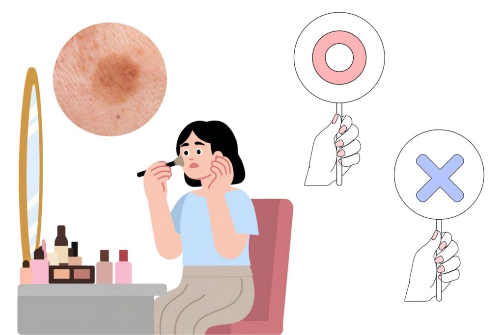 シミ取りはすっぴんで行くべき？来院前の正解が分かる