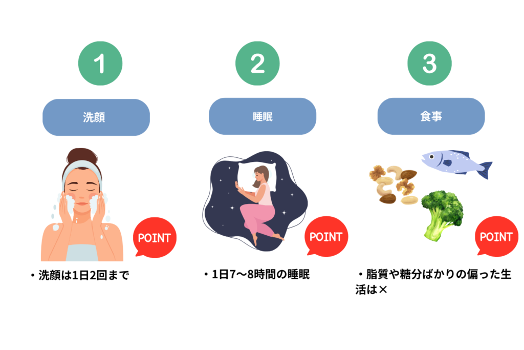 ターンオーバーを整える基本ケア