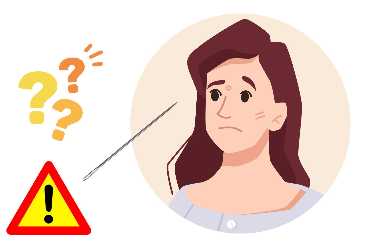 ニキビを針で潰すのは危険？正しい対処と治療法