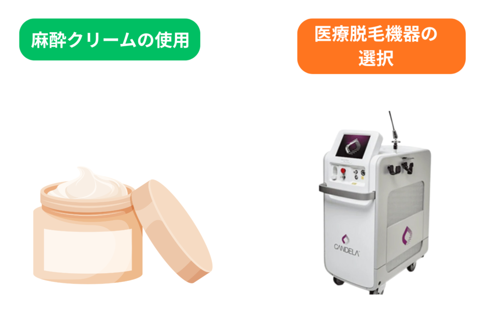 医療脱毛の痛みが不安な方でも、適切な対策で乗り越えられる