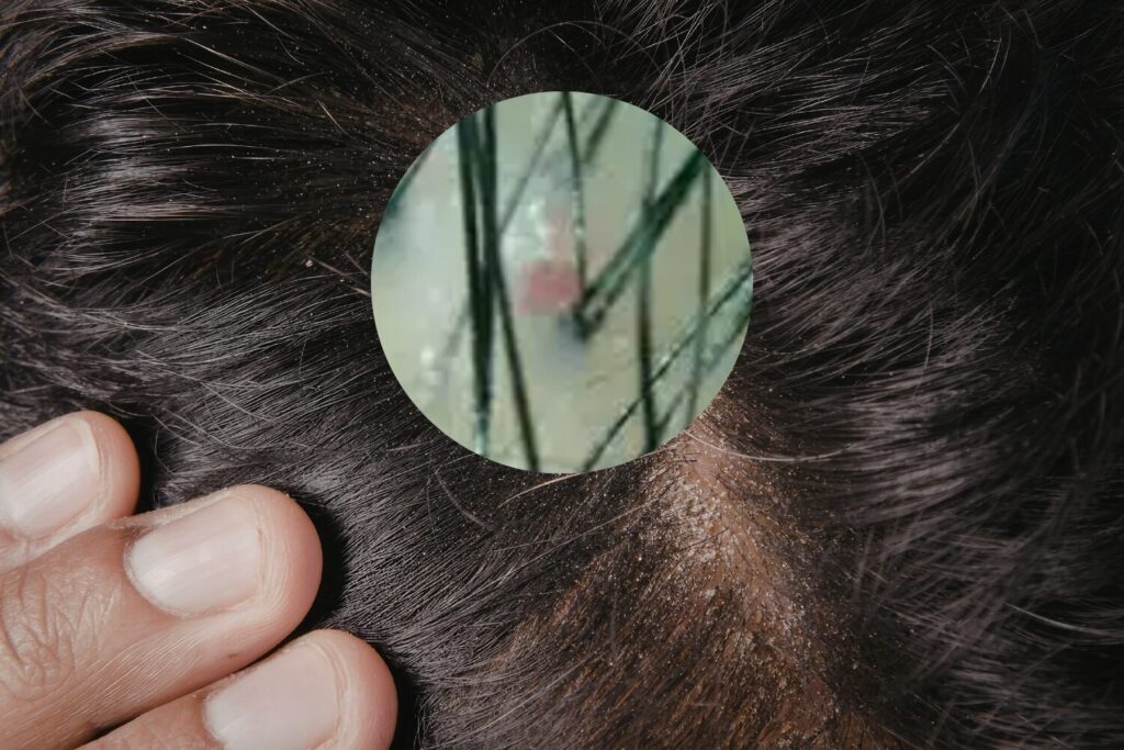 頭皮ニキビとは