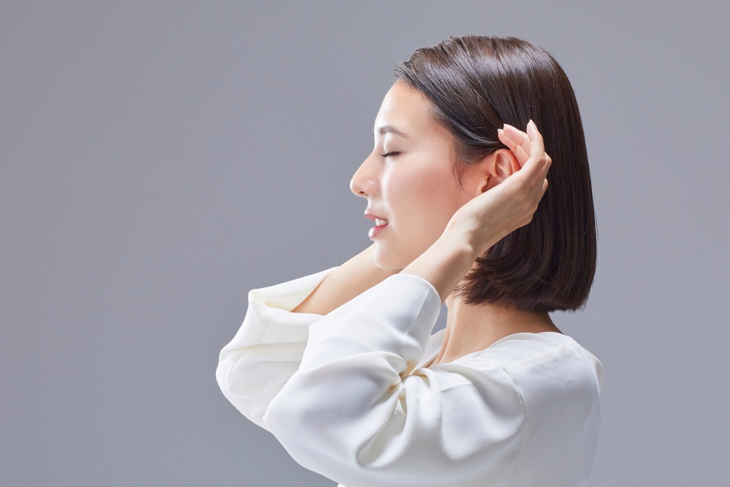 小顔に見えるもみあげデザイン