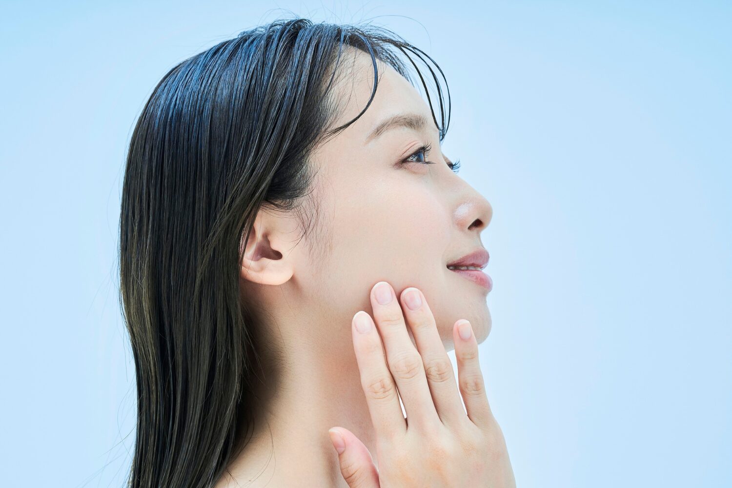 もみあげの形を整えられる