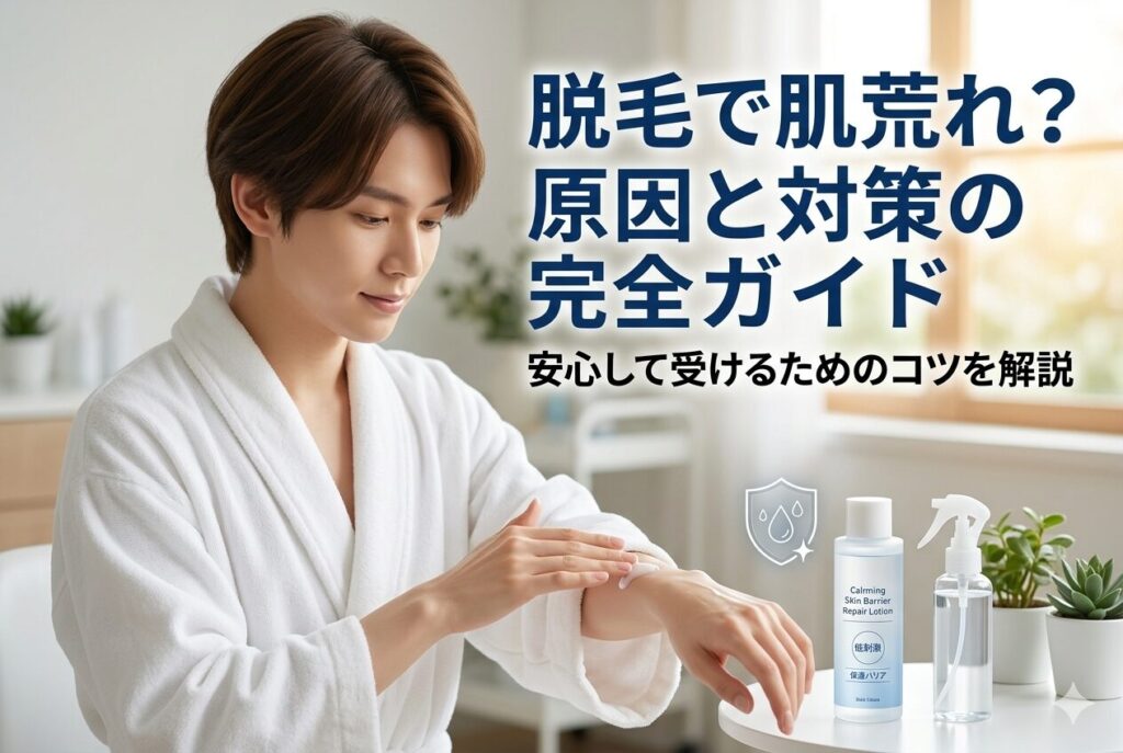 脱毛と肌荒れの関係：安心して施術を受けるための完全ガイド