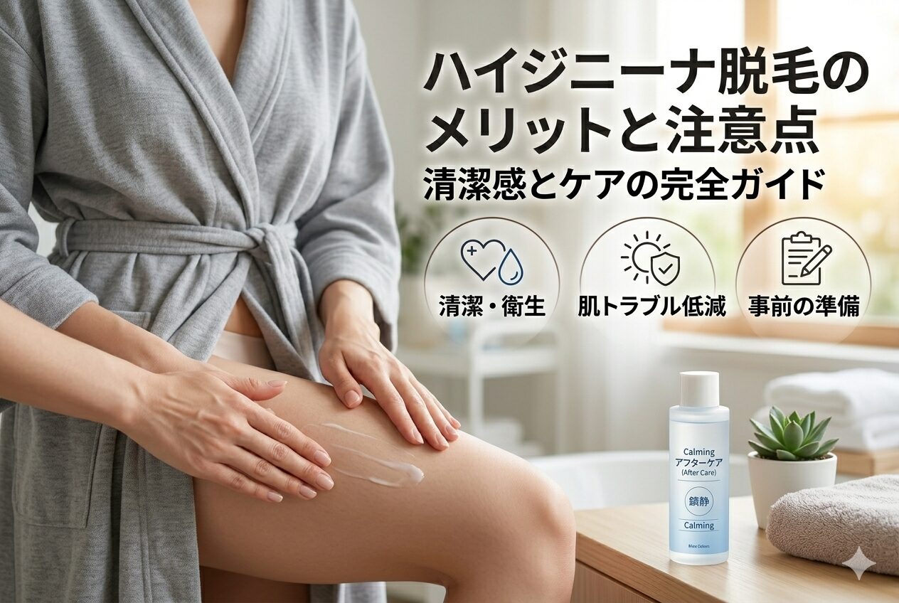 ハイジニーナ脱毛とは？メリットと注意点を解説