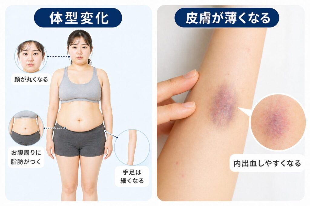 【クッシング病】皮脂分泌が増えてニキビが悪化する