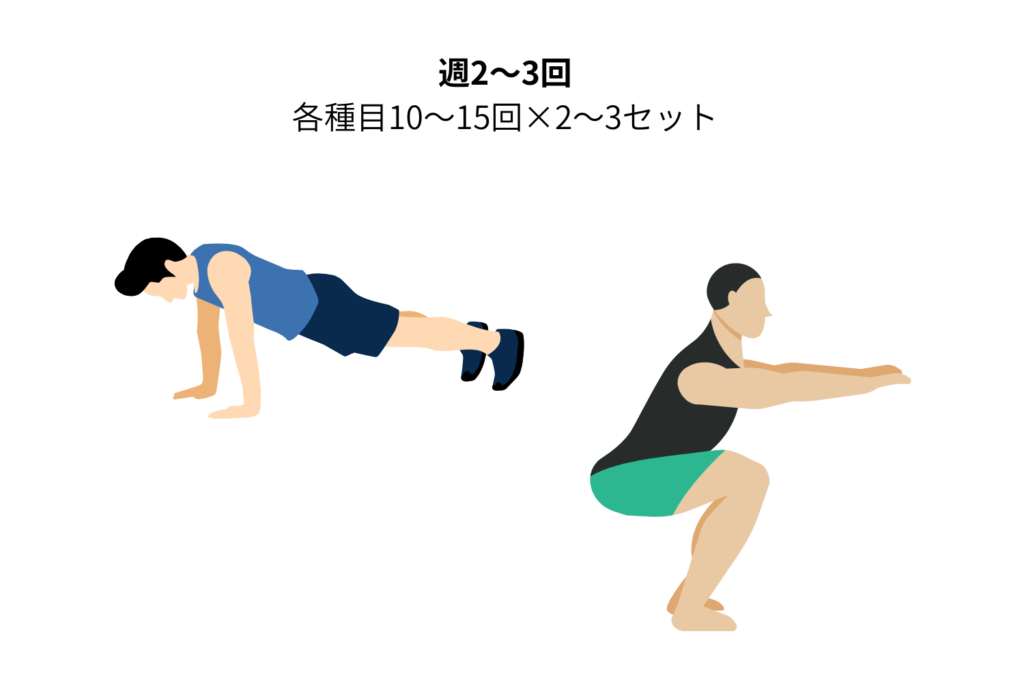 軽い筋トレで血行と代謝を同時に整える