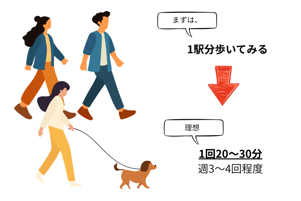 有酸素運動(ウォーキング)