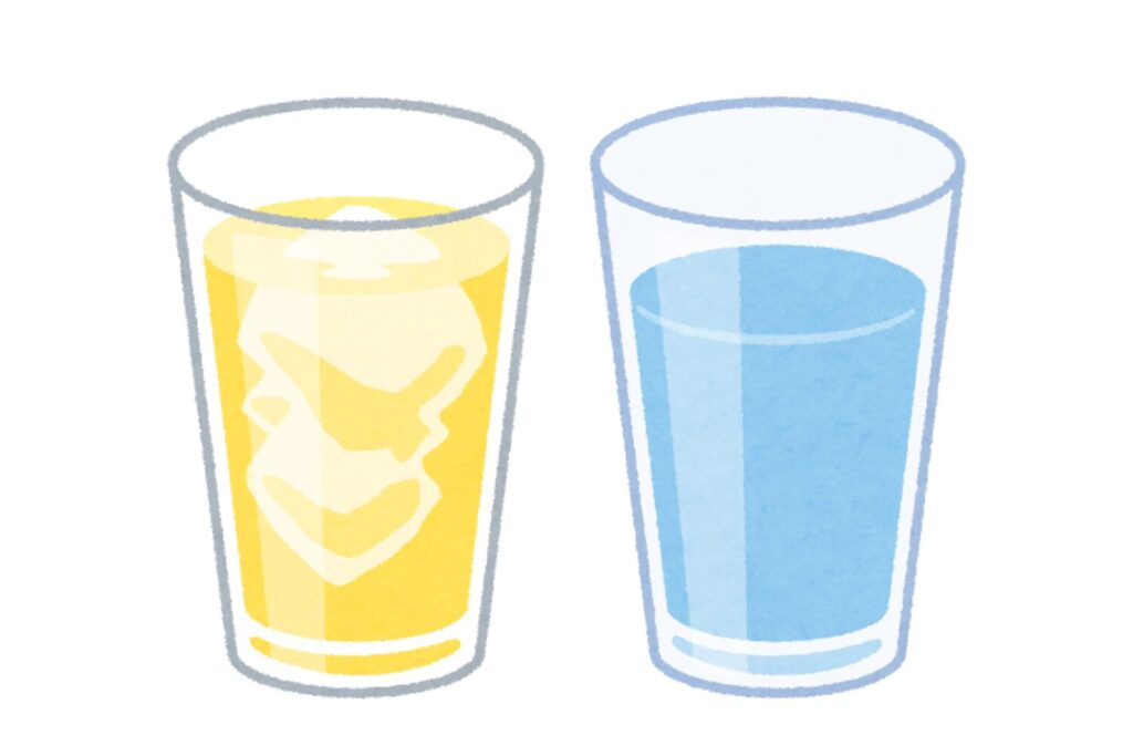 水をこまめに飲む