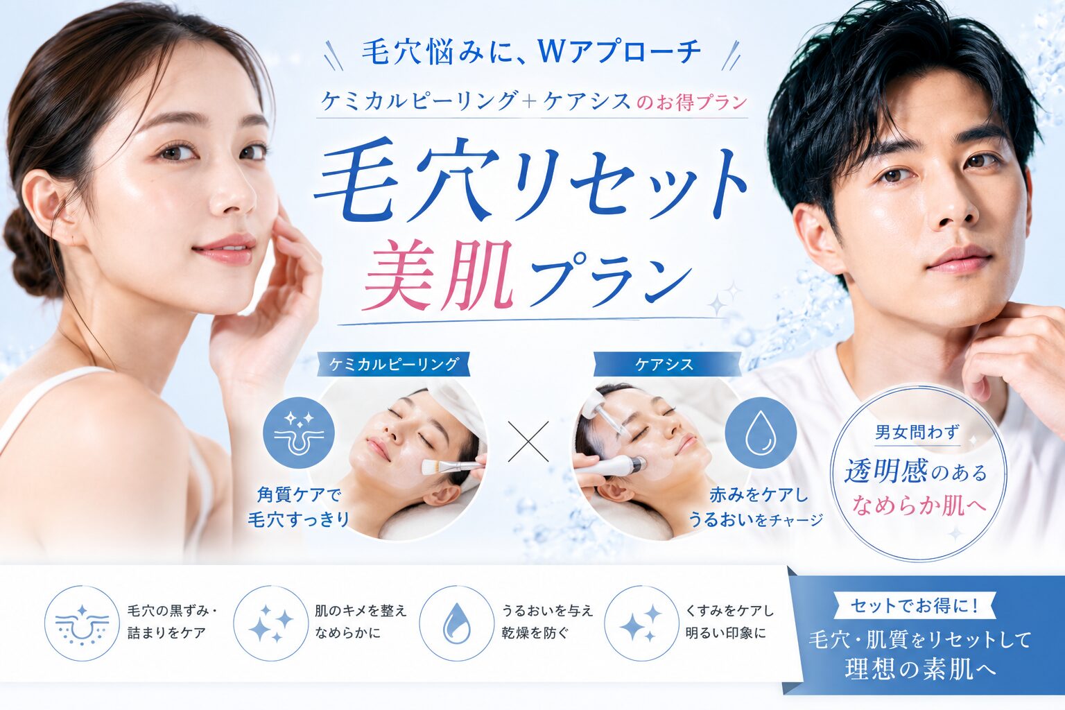 毛穴リセット