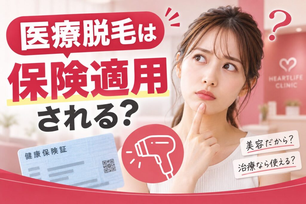 医療脱毛は保険適用される？医療費控除についても解説