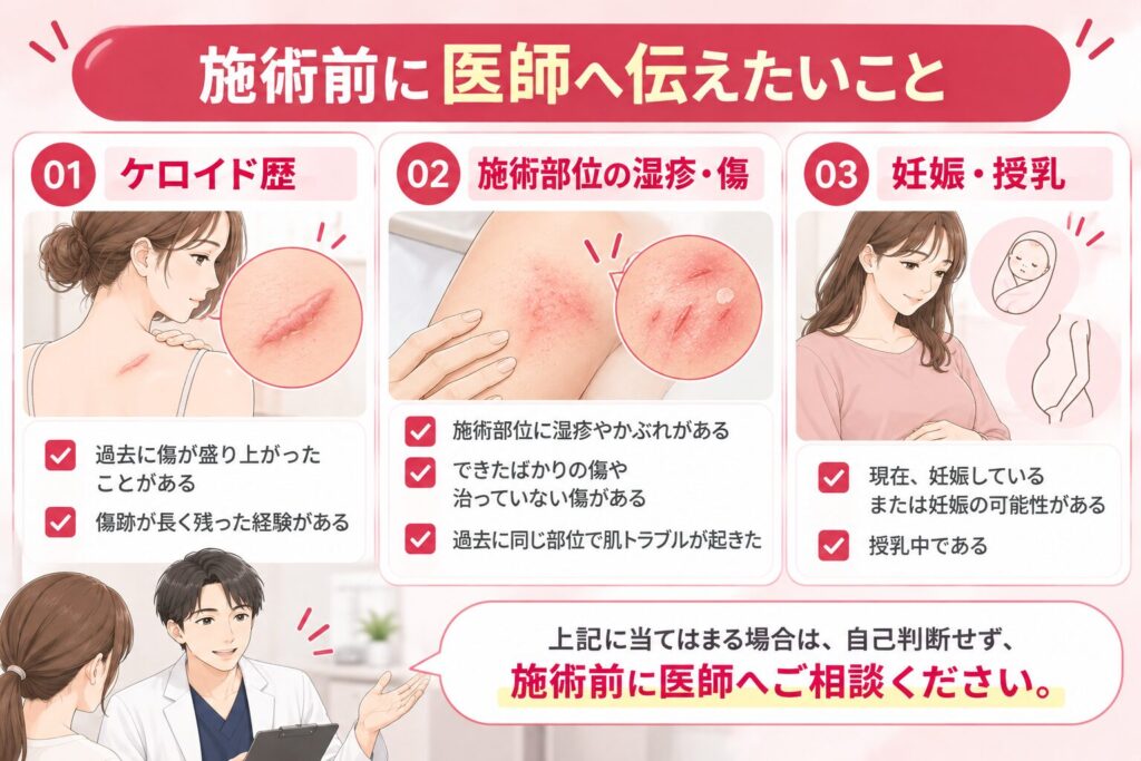妊娠中・授乳中の場合