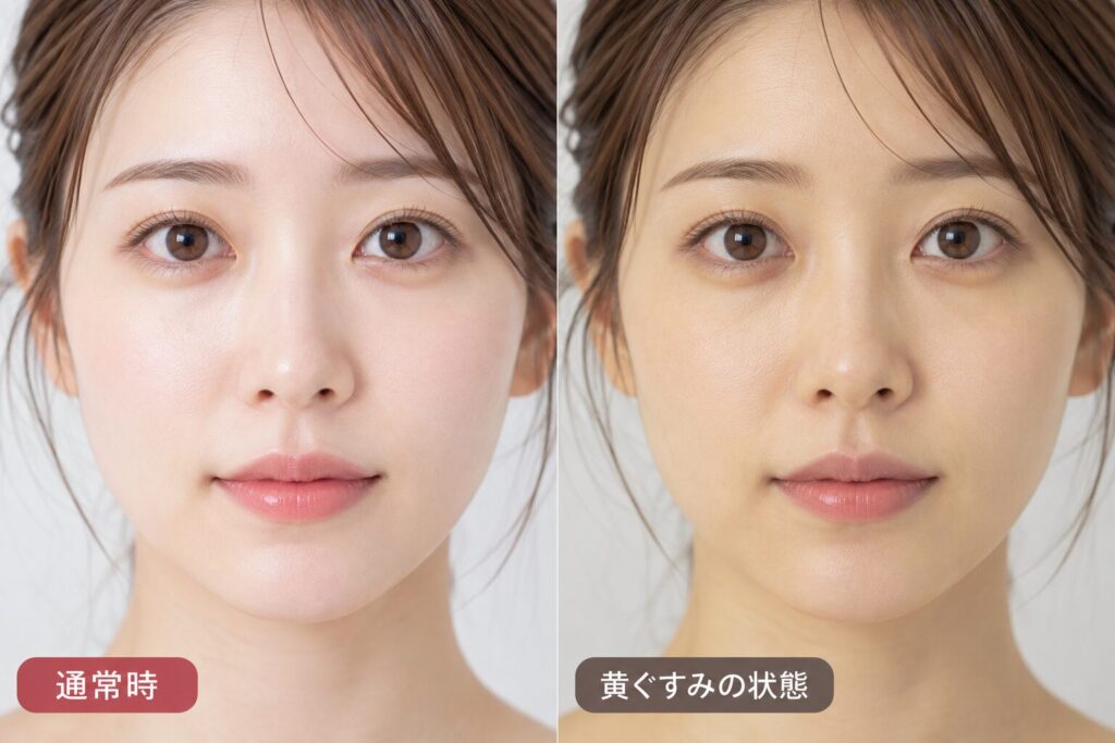 黄ぐすみとは？まず「黄色く見える」仕組みを知る
